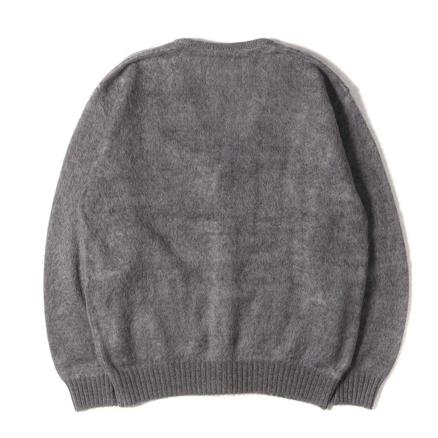 WACKO MARIA (ワコマリア) 23AW ロゴ刺繍 モヘヤニット カーディガン  