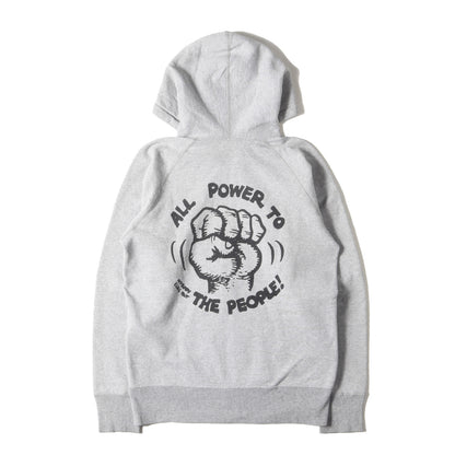 ×Robert Crumb グラフィック ジップ スウェット パーカー(All Power To Zip Up Hoodie)