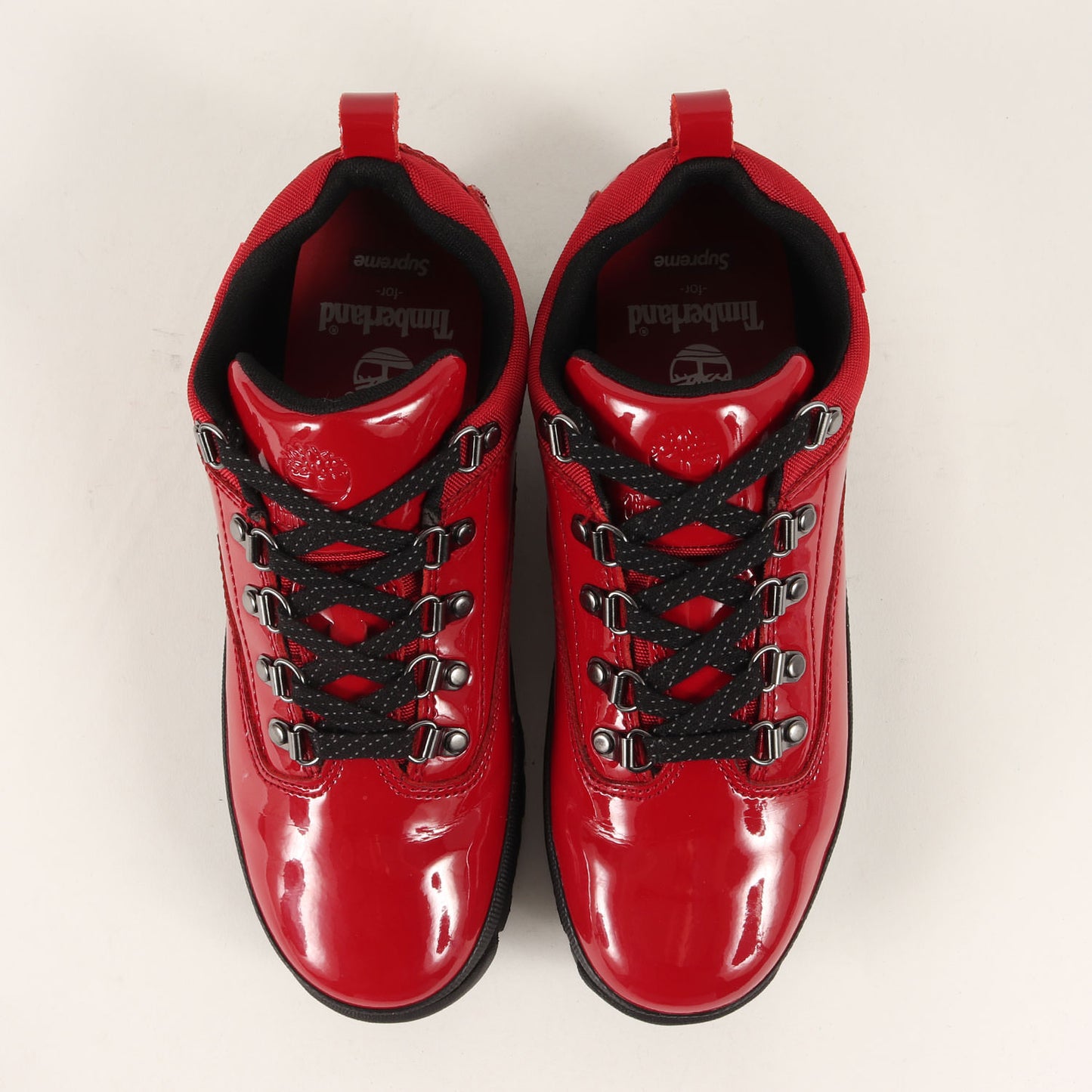 20SS ×Timberland ユーロ ハイカー パテントレザー ブーツ(Patent Leather Euro Hiker Low)