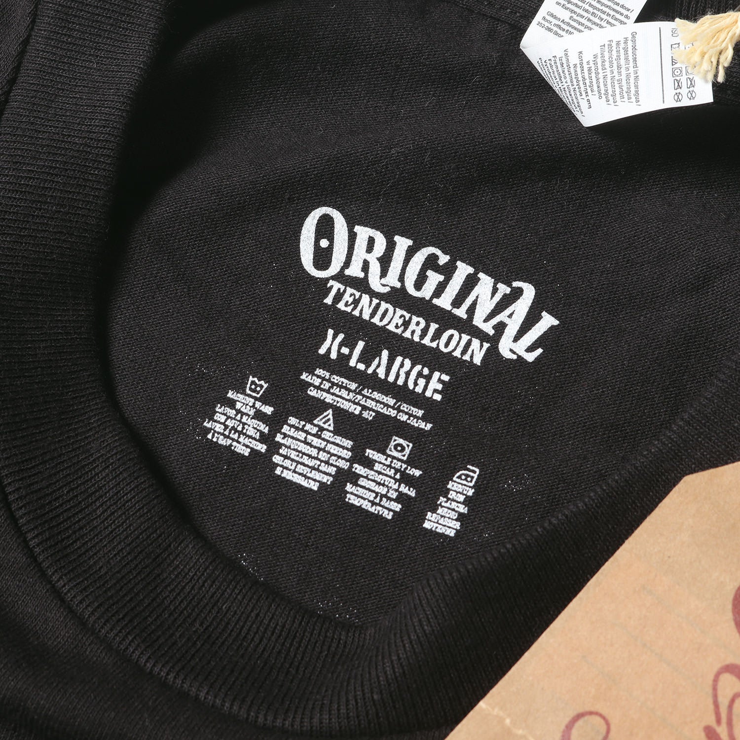 TENDERLOIN (テンダーロイン) 22SS ブランドロゴ クルーネック Tシャツ 