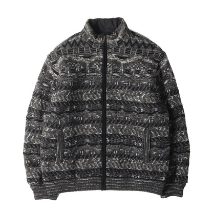 21AW ×Missoni 総柄ニット リバーシブル 中綿ジャケット(Reversible Knit Jacket)