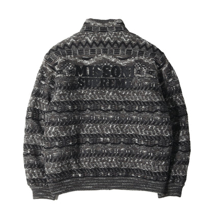 21AW ×Missoni 総柄ニット リバーシブル 中綿ジャケット(Reversible Knit Jacket)