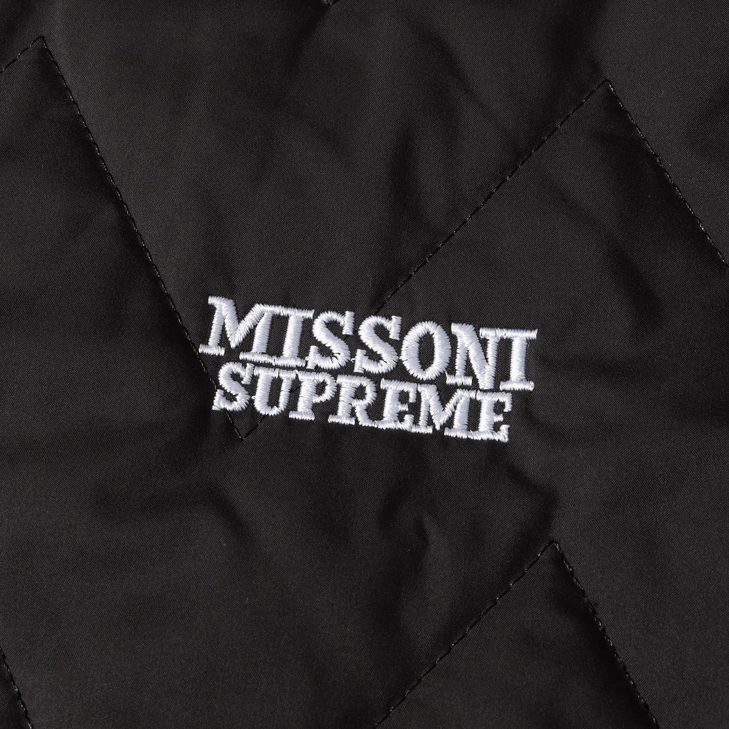 21AW ×Missoni 総柄ニット リバーシブル 中綿ジャケット(Reversible Knit Jacket)