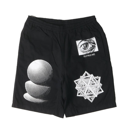 ×M.C.Escher マルチ グラフィック イージー ショーツ(Twill Short)