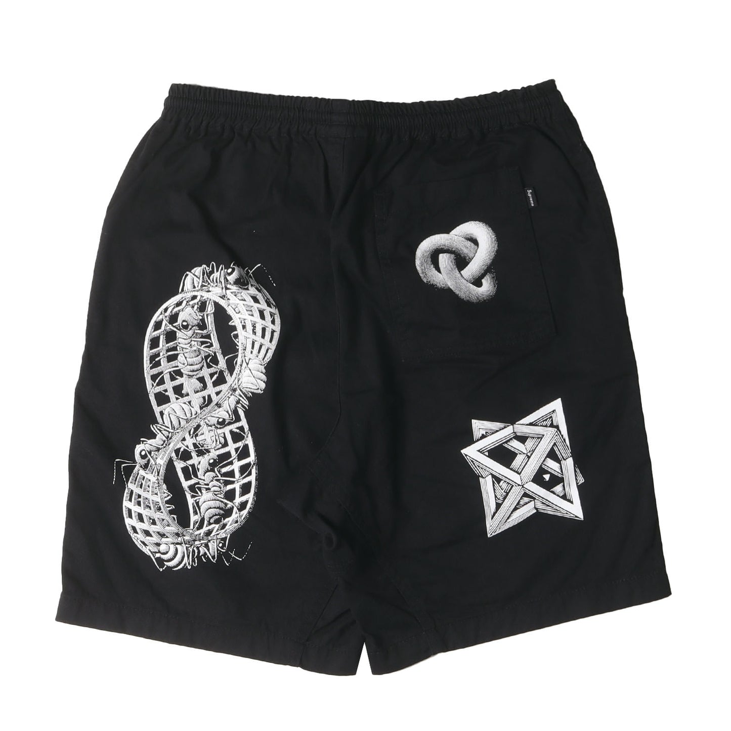 ×M.C.Escher マルチ グラフィック イージー ショーツ(Twill Short)