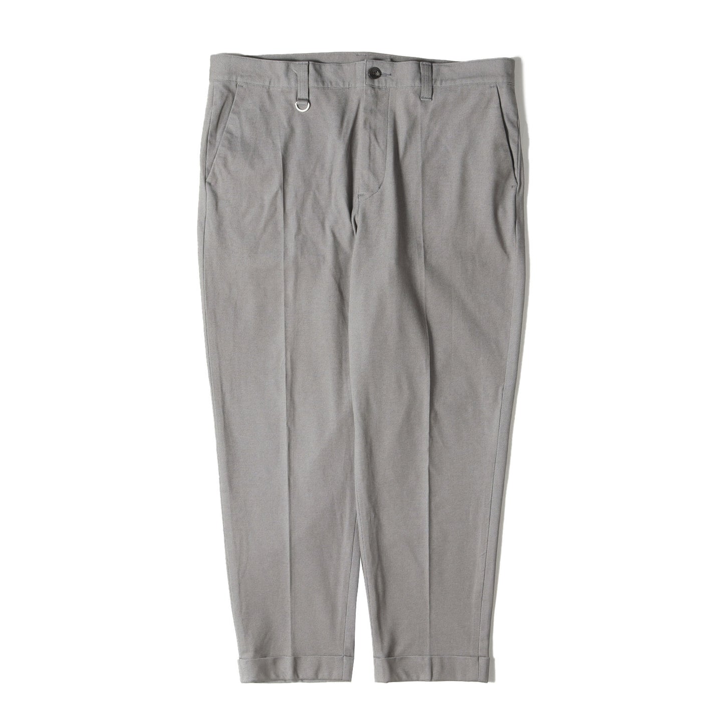 21SS ストレッチ ツイル ワイド テーパード パンツ(TURN UP WIDE TAPERED PANTS)