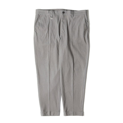 21SS ストレッチ ツイル ワイド テーパード パンツ(TURN UP WIDE TAPERED PANTS)