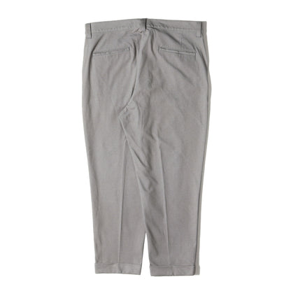 21SS ストレッチ ツイル ワイド テーパード パンツ(TURN UP WIDE TAPERED PANTS)