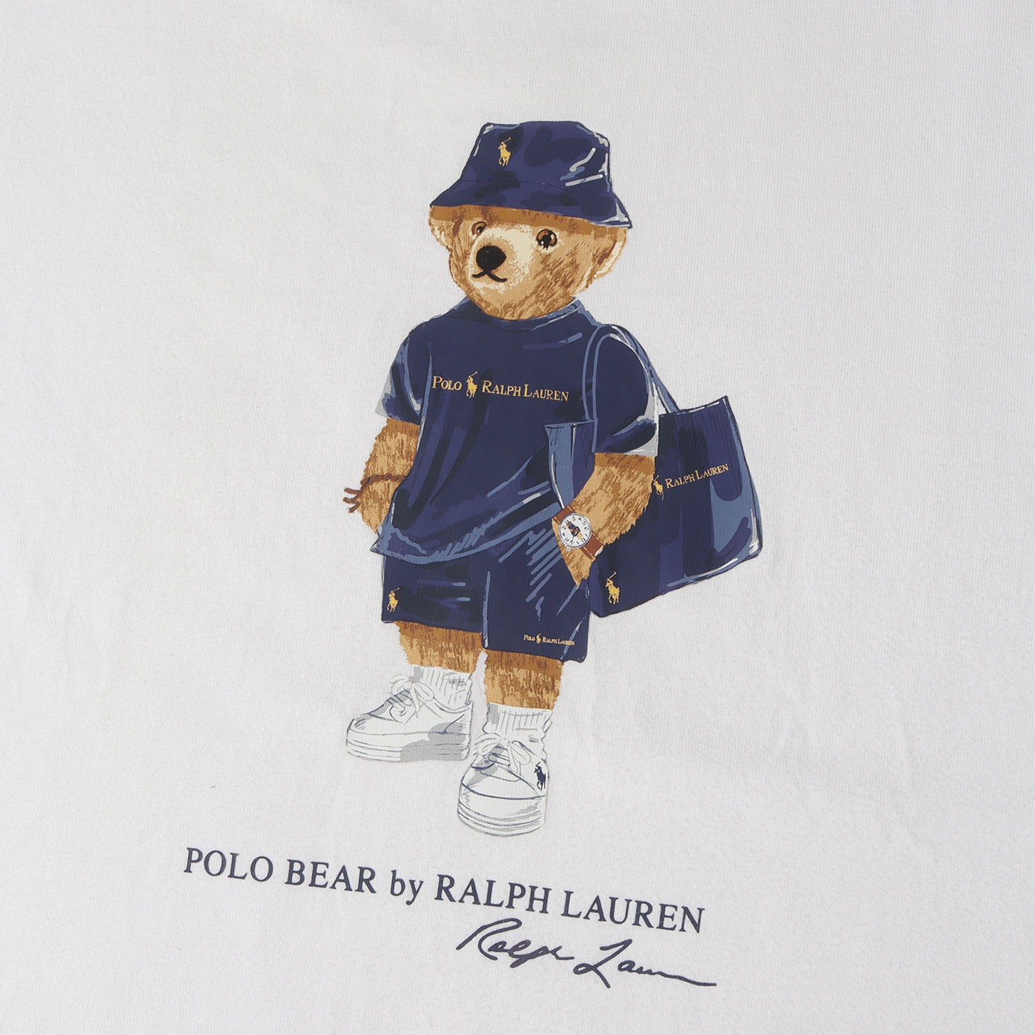 POLO Ralph Lauren (ポロ ラルフローレン) 24SS BEAMS別注 Navy and Gold Logo Collection  ポロベア ヘビー Tシャツ(THE BIG FIT) - ブランド古着の通販・買取 | BEEGLE by Boo-Bee