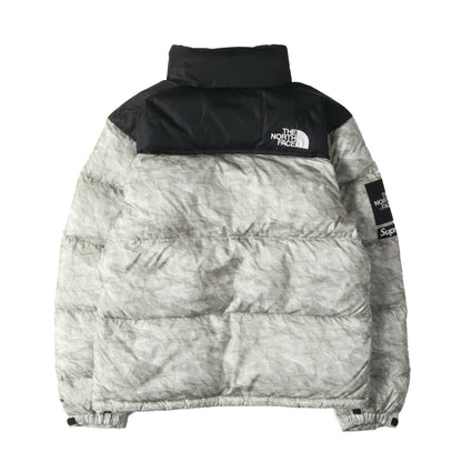 ×THE NORTH FACE ペーパープリント ヌプシ ダウンジャケット(Paper Print Nuptse Jacket)