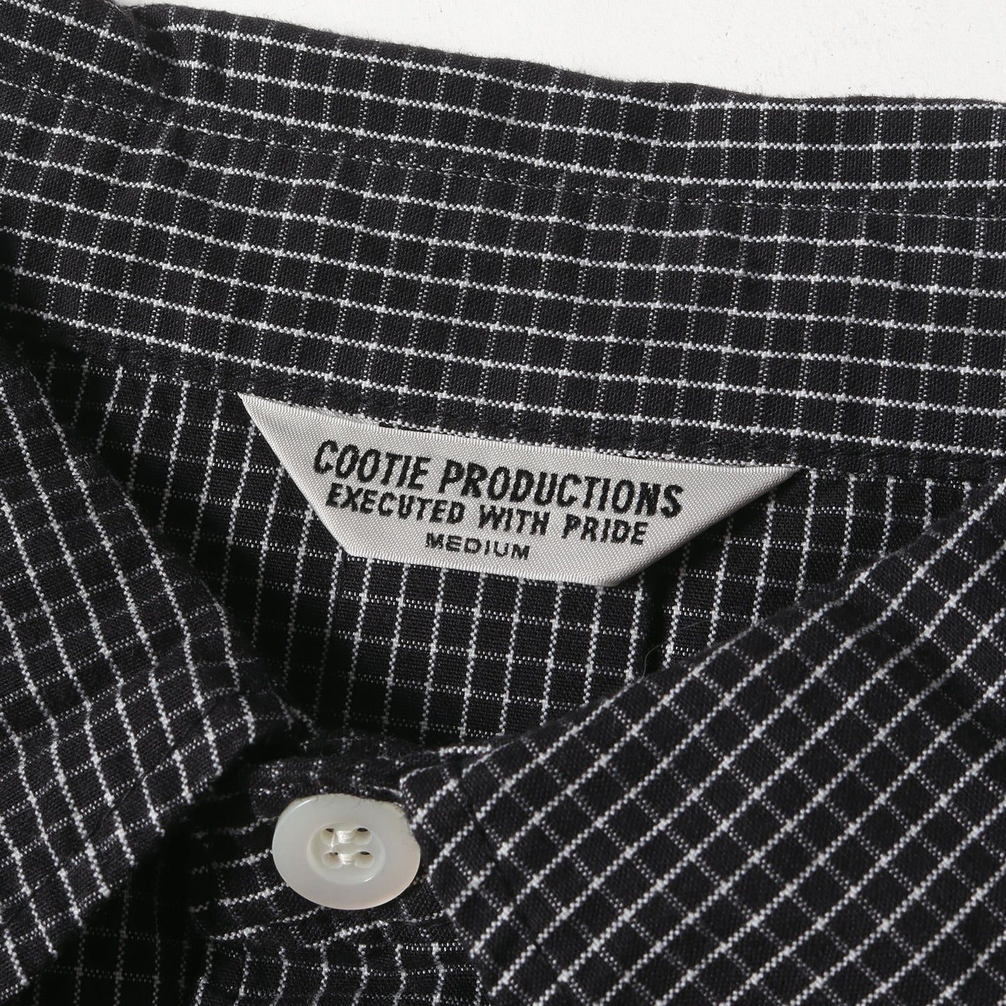 24SS リップストップ オーバーサイズ チェック シャツ(Garment Dyed Ripstop Check L/S Shirt)