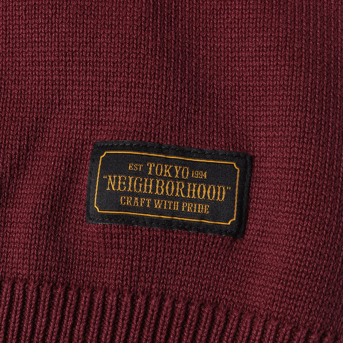 ガーメントダイ加工 クルーネック コットンニット(GARMENT DYE / C-CREW. LS)