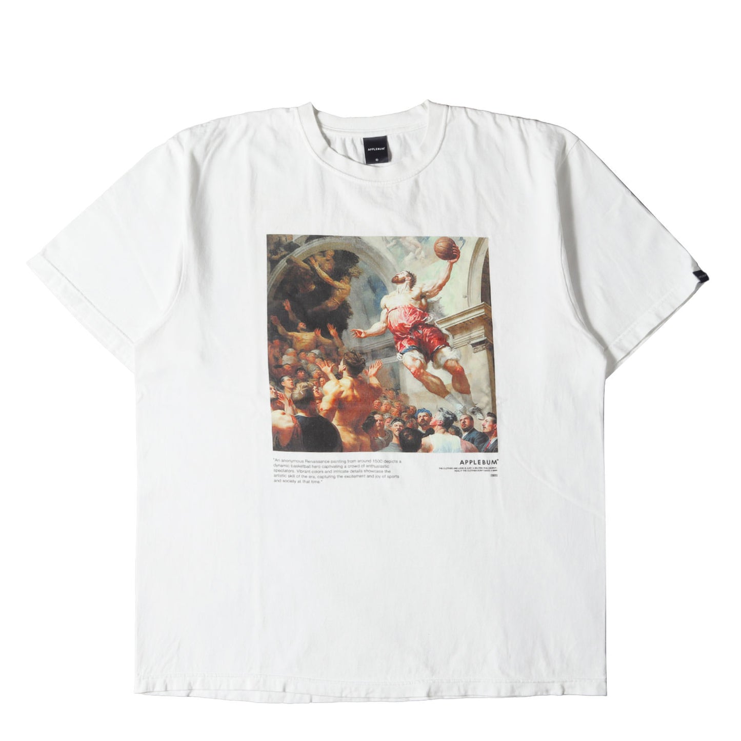 絵画グラフィック クルーネック Tシャツ
