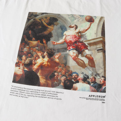 絵画グラフィック クルーネック Tシャツ