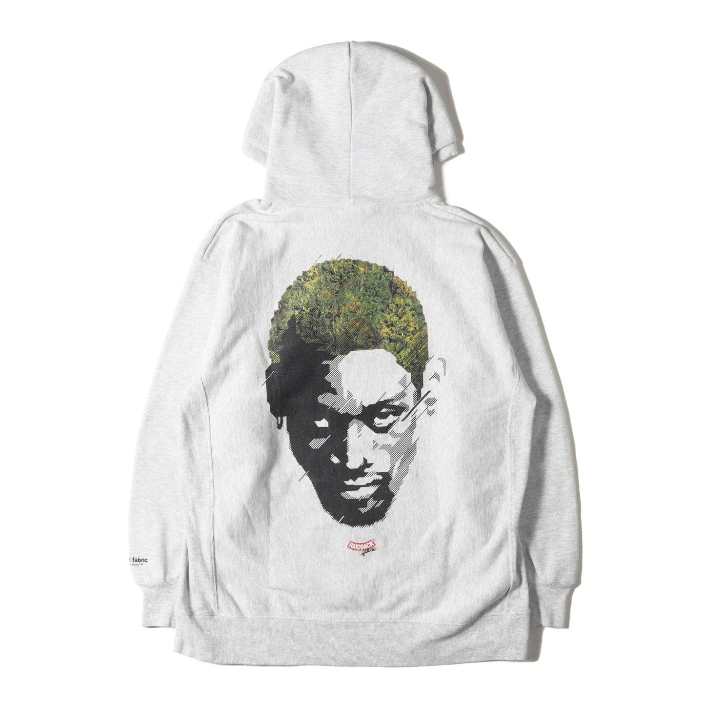 23SS 2店舗限定 ×CRSB/RAIDBACK リアルウィード ロッドマン スウェット パーカー(FABRIC WORM Sweat Parka)