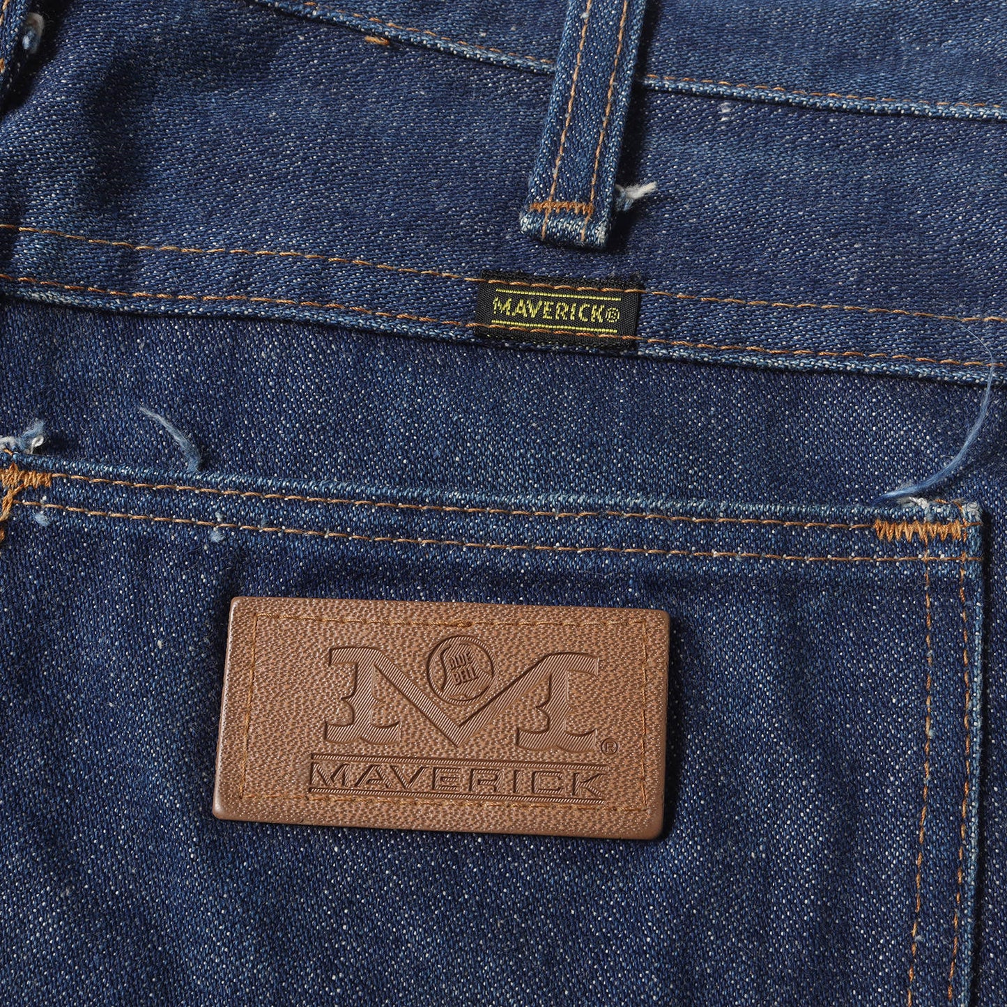 70s ブーツカット デニムパンツ(濃紺)