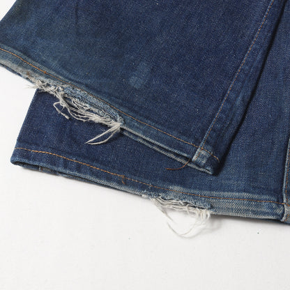 70s ブーツカット デニムパンツ(濃紺)