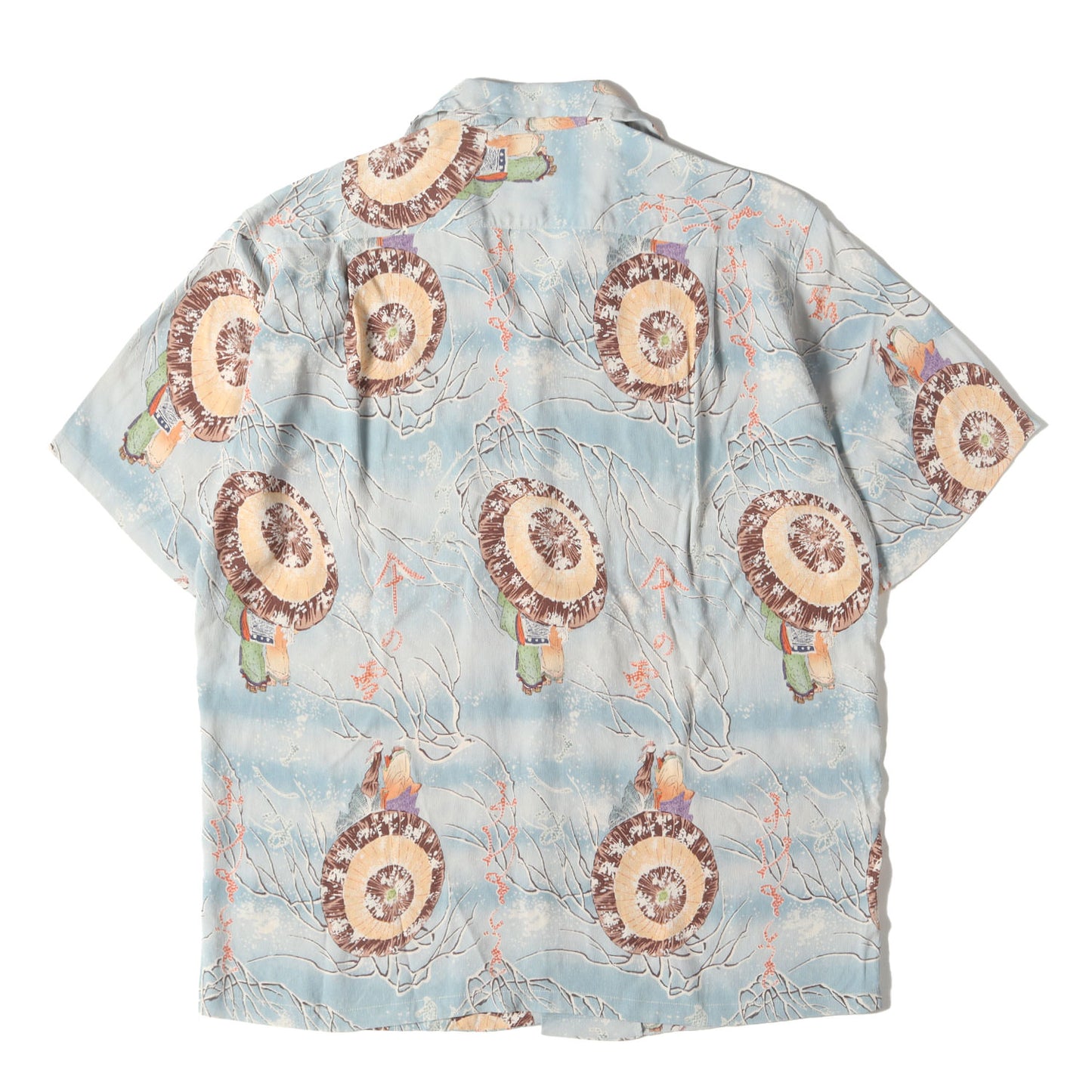 09SS 相合傘柄 レーヨン アロハシャツ(LOVERS UMBRELLA)