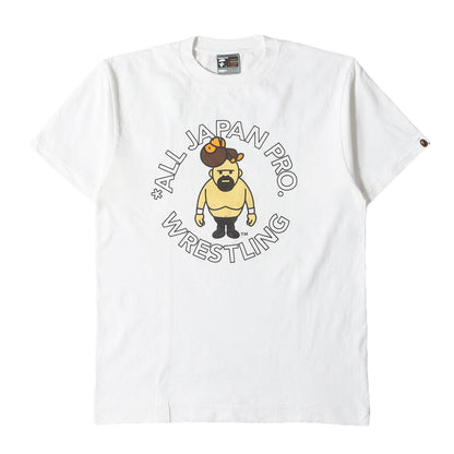 00s ×全日本プロレス 武藤敬司 Mr.610 & ベビーマイロ Tシャツ