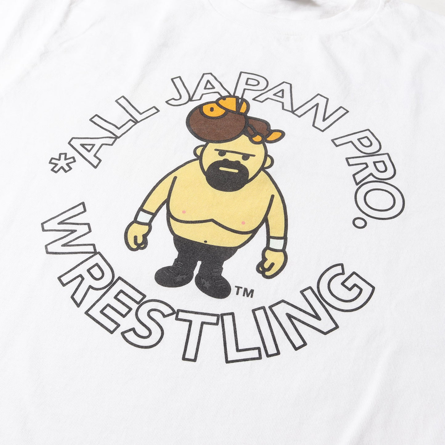 00s ×全日本プロレス 武藤敬司 Mr.610 & ベビーマイロ Tシャツ