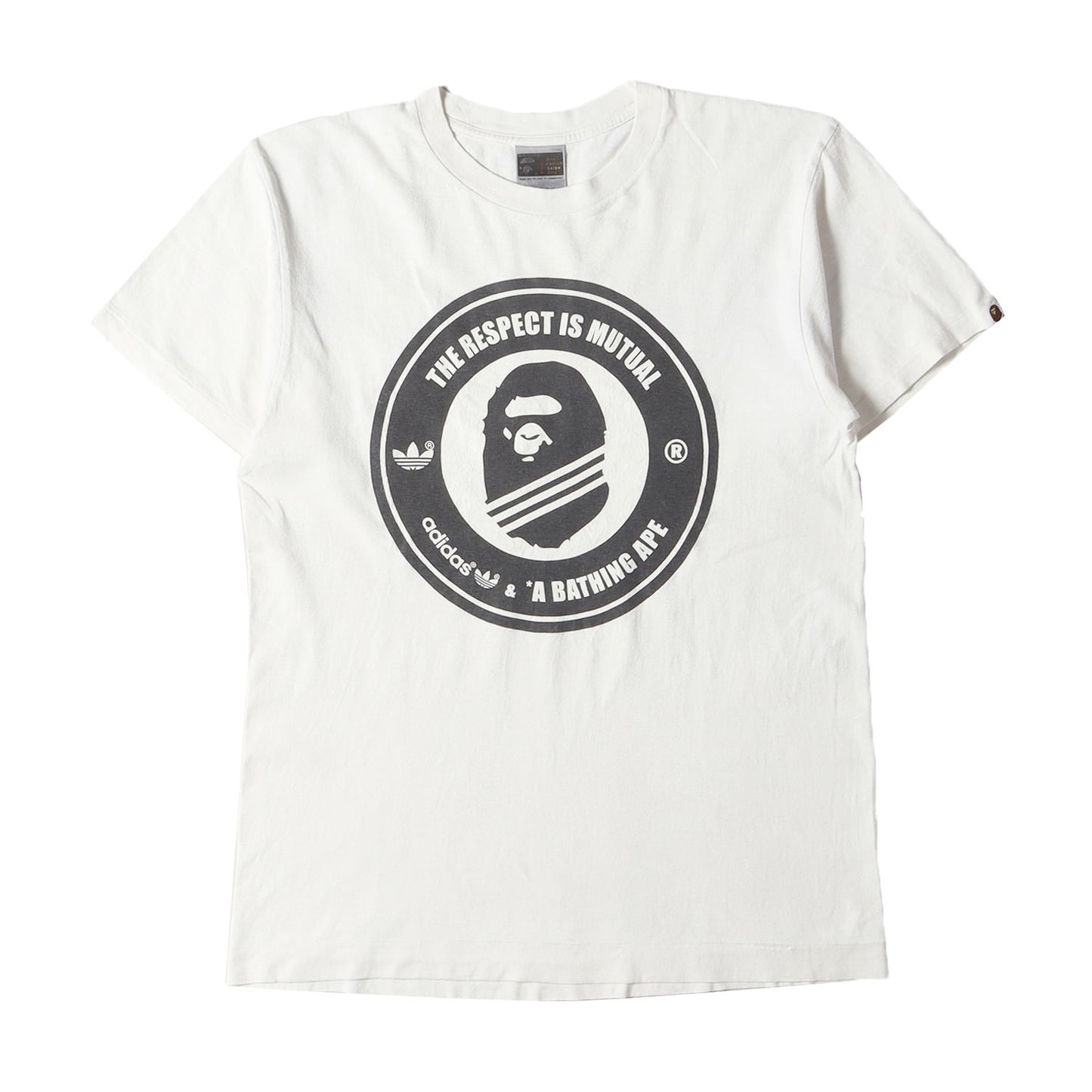 00s ×adidas 猿顔 クルーネック Tシャツ
