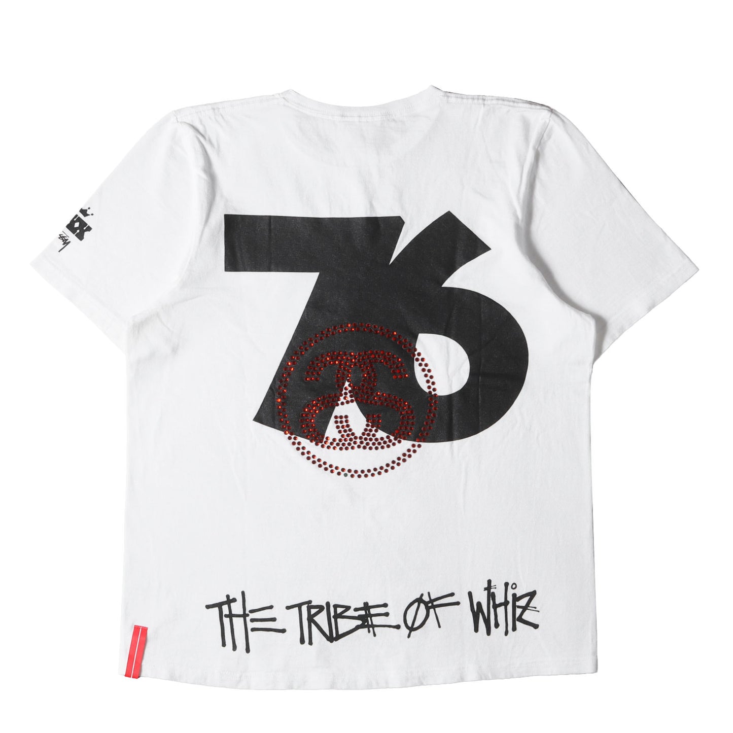 30周年記念 ×WHIZLIMITED ラインストーン SSリンクロゴ Tシャツ