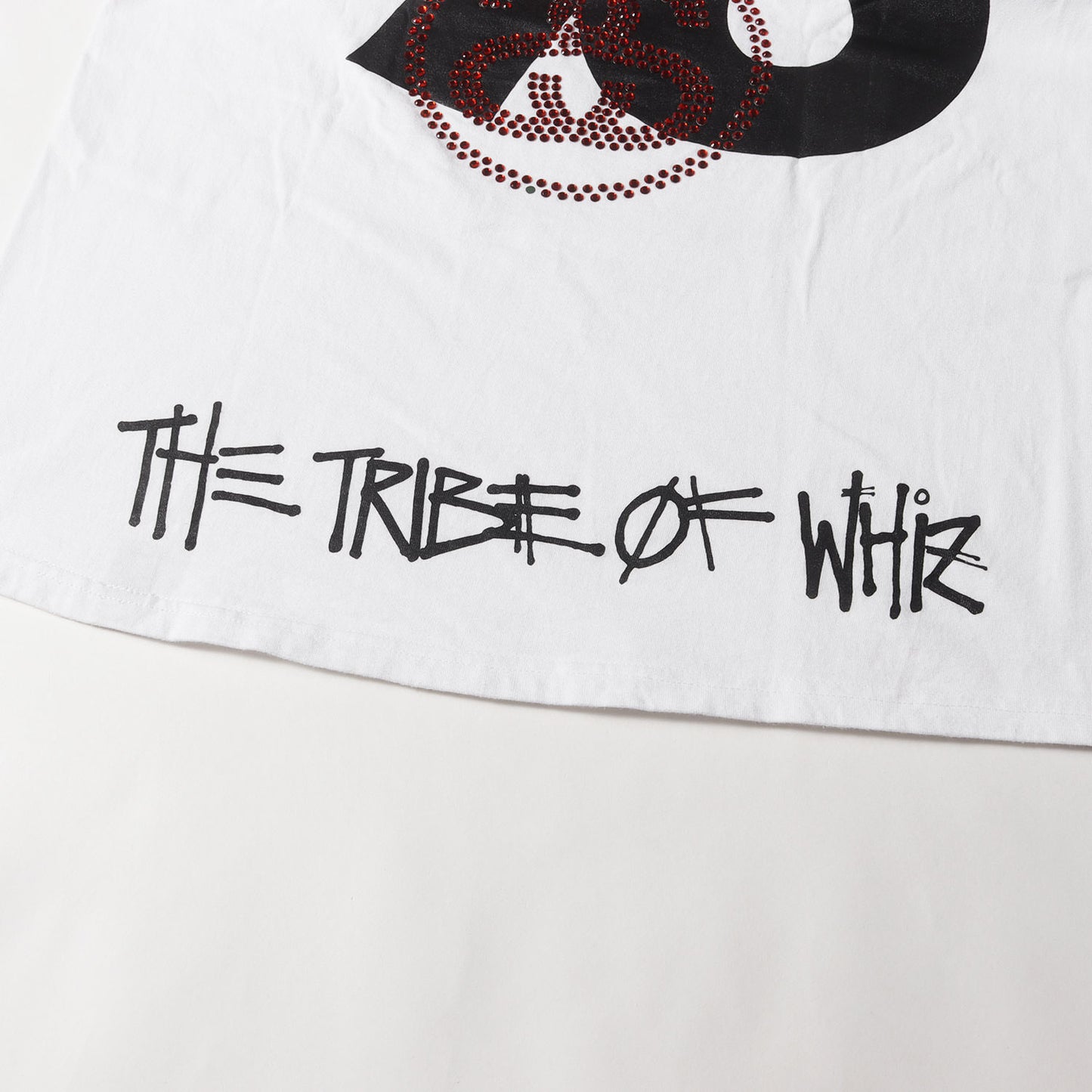 30周年記念 ×WHIZLIMITED ラインストーン SSリンクロゴ Tシャツ
