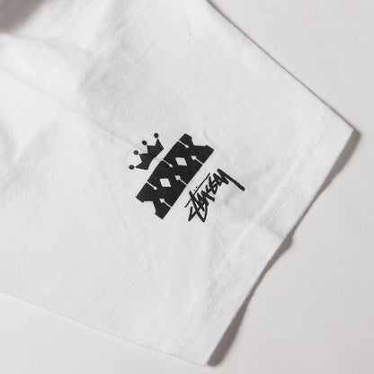 30周年記念 ×WHIZLIMITED ラインストーン SSリンクロゴ Tシャツ