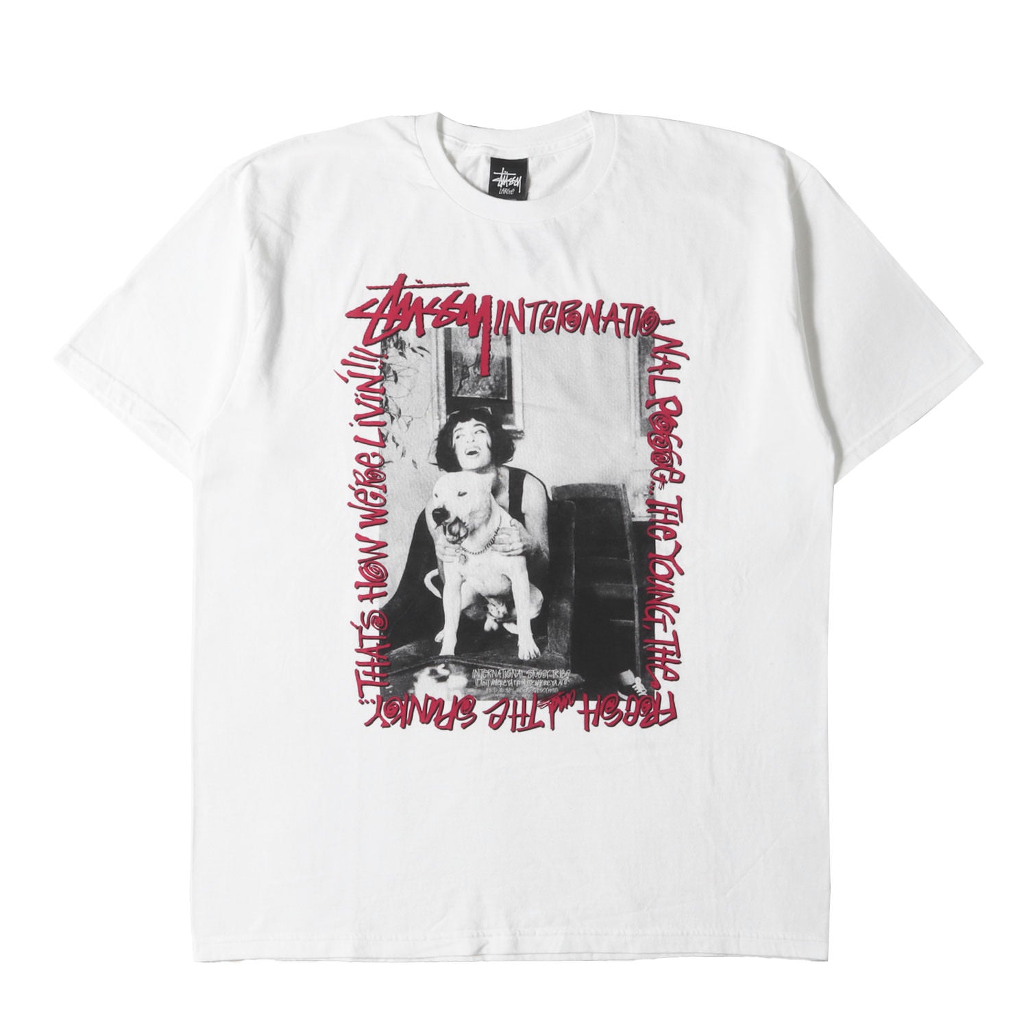 【レア】【未使用品】ステューシー PAM ANDREA Tシャツ STUSSY ANDREA TEE MB867 STUSSY (ステューシー) クイーンズスクエア横浜チャプト 10周年記念