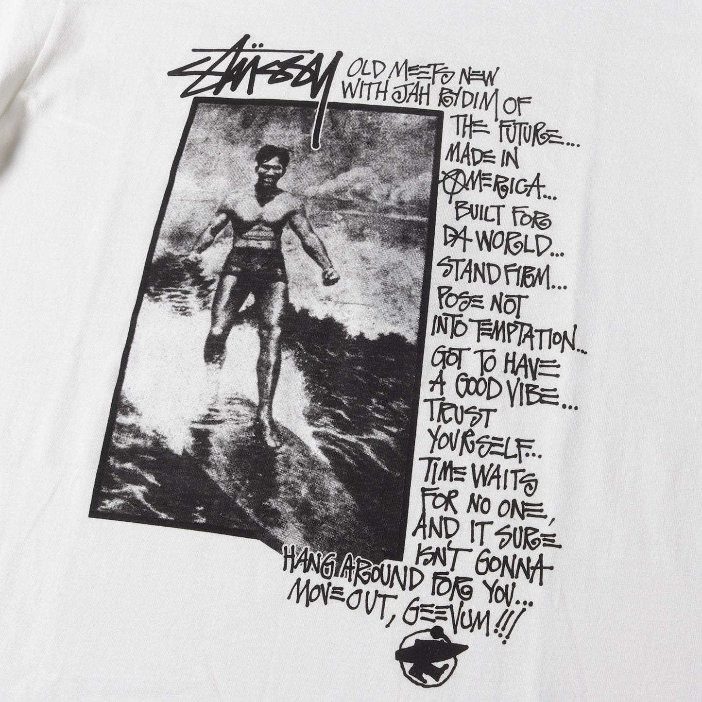 00s ジャパニーズサーフィンコンテスト 20周年記念 オールドフォト Tシャツ(Japanese Surfing Contest)
