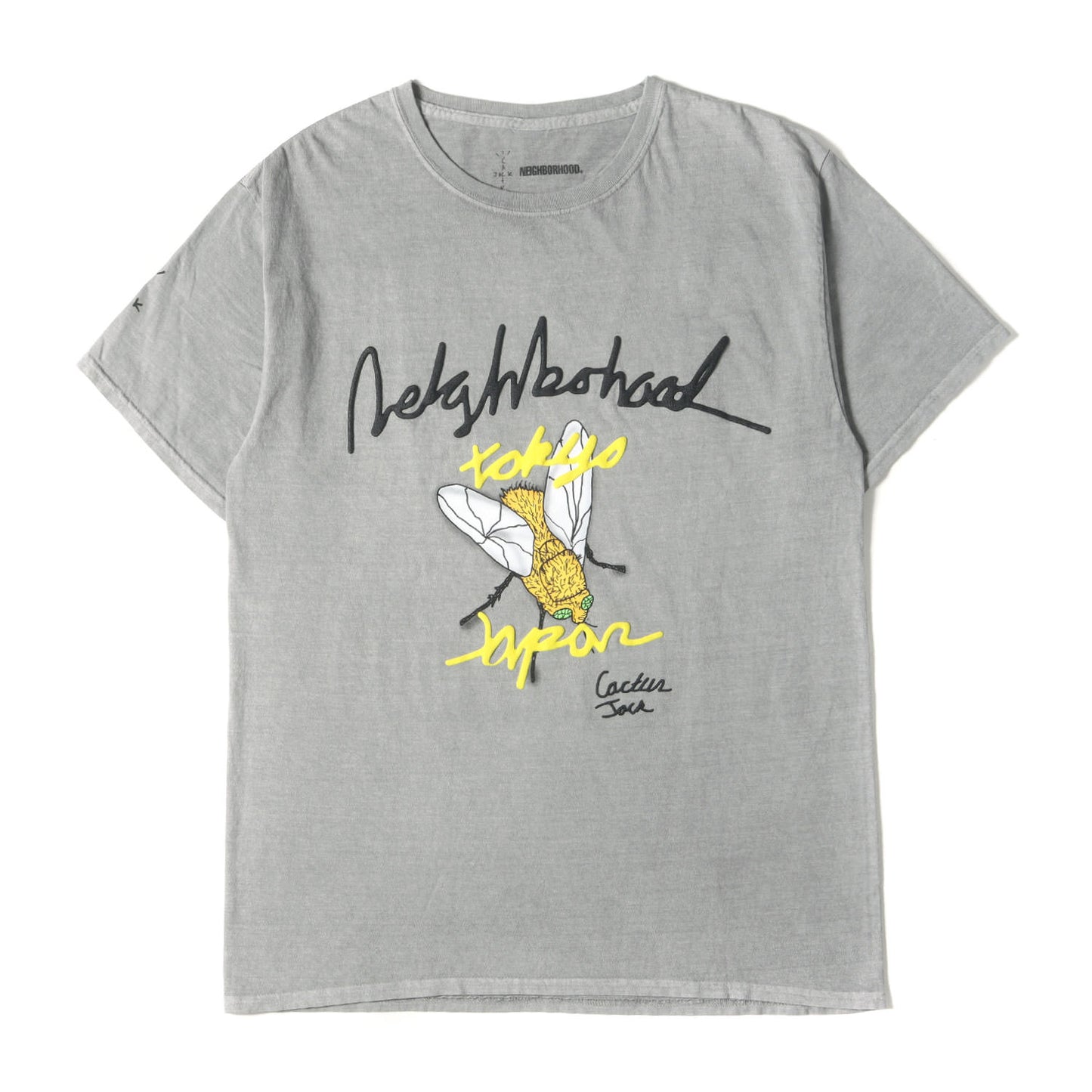 21SS 日本未発売 ×Travis Scott / Cactus Jack ヴィンテージ加工 Tシャツ