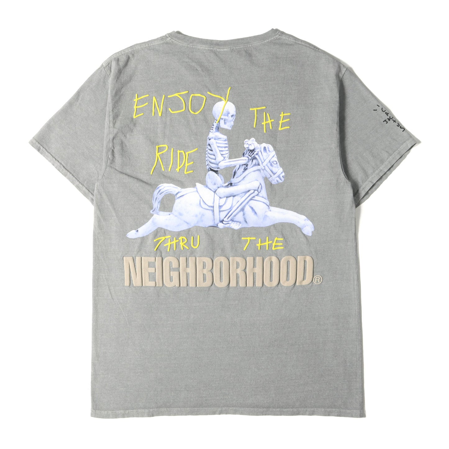21SS 日本未発売 ×Travis Scott / Cactus Jack ヴィンテージ加工 Tシャツ