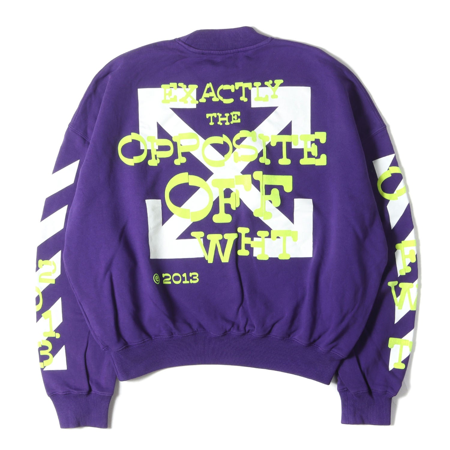 ゆ様用『正規品』Off-White スウェット オーバーサイズ オフホワイト Off-White スウェット オーバーサイズ オフホワイト ゆ様用『正規品