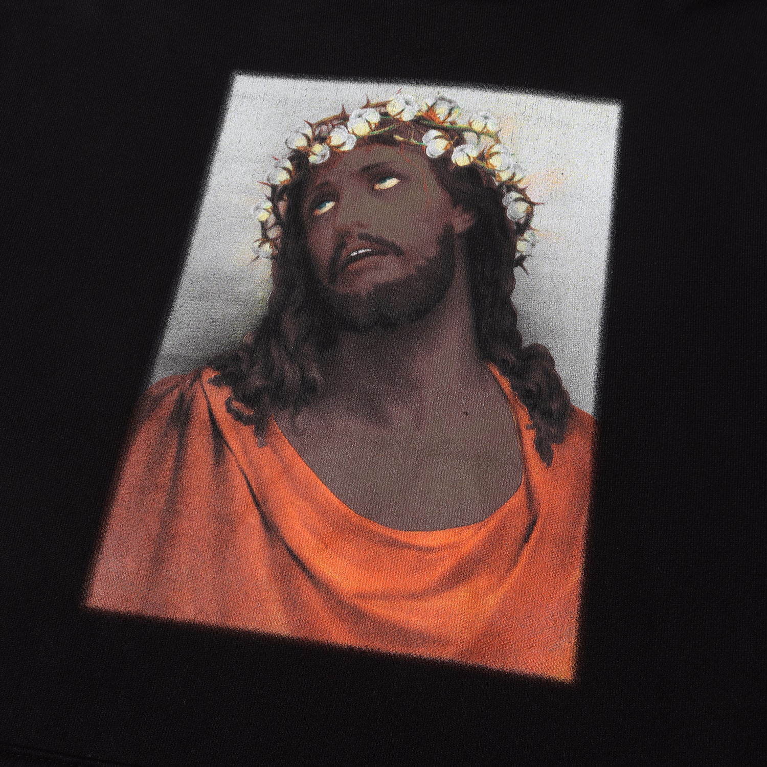 21SS キリスト グラフィック スウェット パーカー(Crown Made of