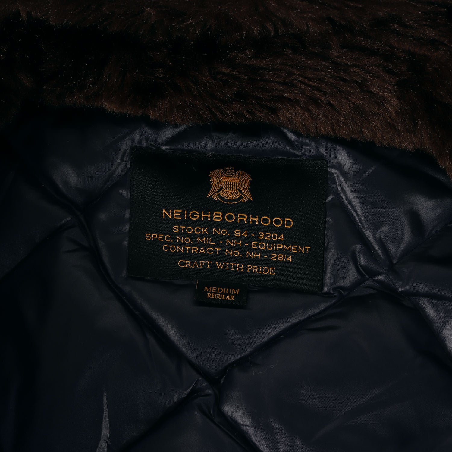NEIGHBORHOOD (ネイバーフッド) B-9 ミリタリー ダウンジャケット(B-9 