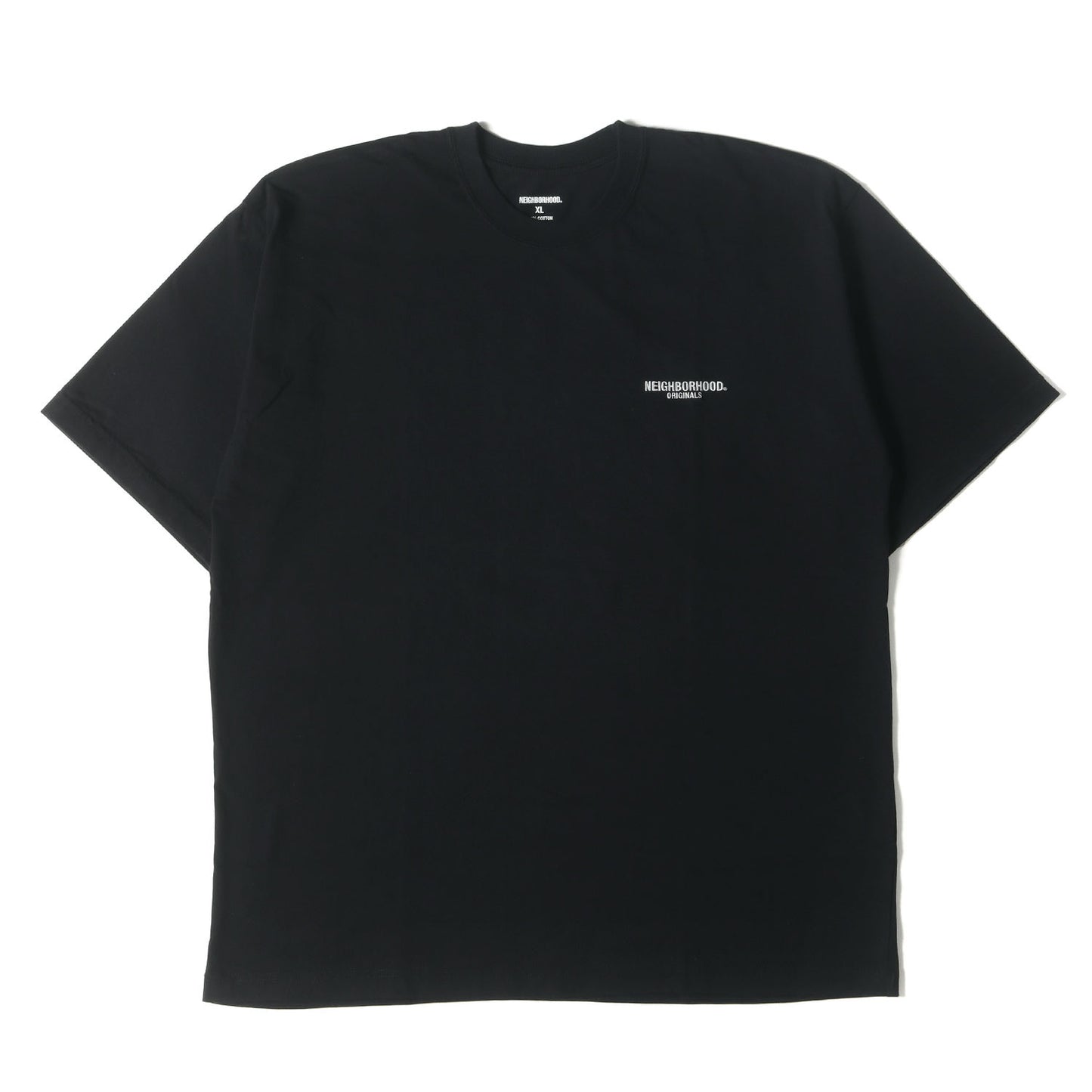 ブランドロゴ刺繍 クルーネック Tシャツ