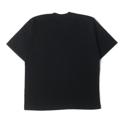 ブランドロゴ刺繍 クルーネック Tシャツ