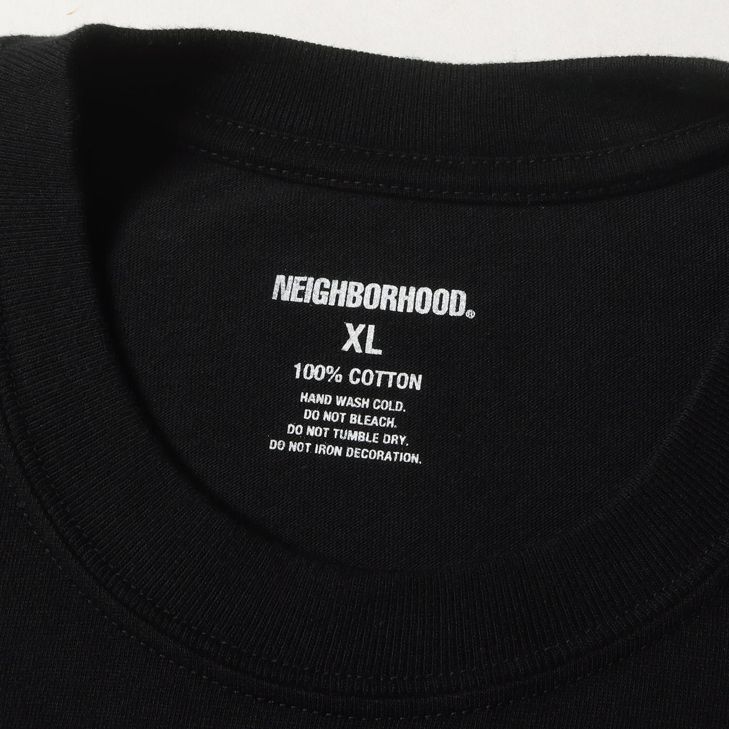 ブランドロゴ刺繍 クルーネック Tシャツ