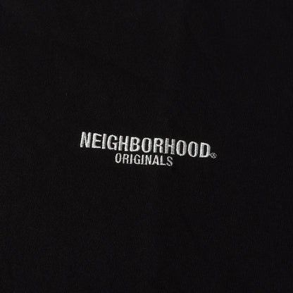 ブランドロゴ刺繍 クルーネック Tシャツ