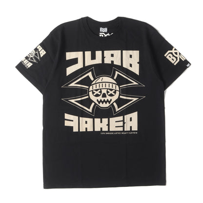 ×CURB FAKER クルーネック Tシャツ