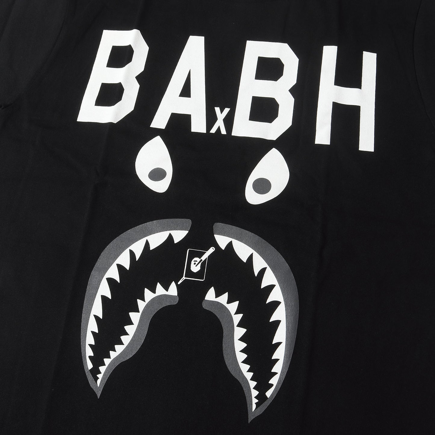 ×BOUNTY HUNTER マッドシャーク Tシャツ(MAD SHARK TEE)
