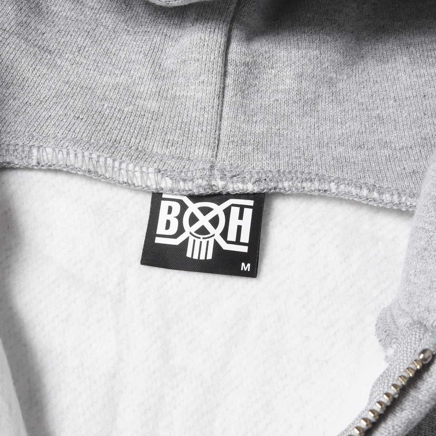 スカルボーン フルジップ スウェット パーカー