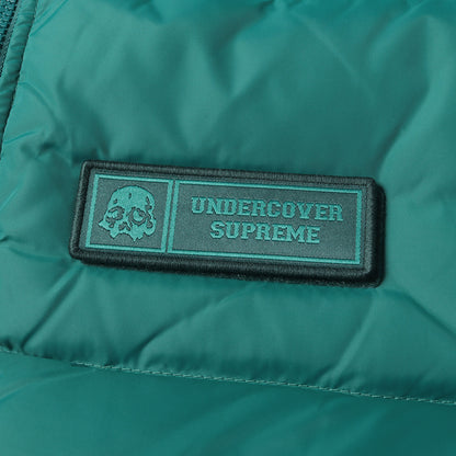 23SS ×UNDERCOVER スタッズ付き 袖レザー ダウンジャケット(Puffer Jacket)