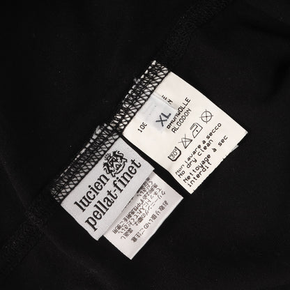 ラインストーン&ビーズ クラウンスカル 切りっぱなし Tシャツ