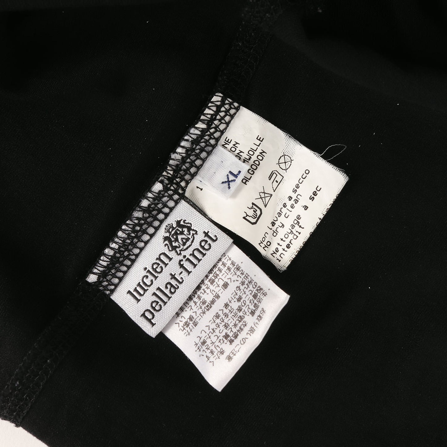 ラインストーン&ビーズ スカル 切りっぱなし Tシャツ