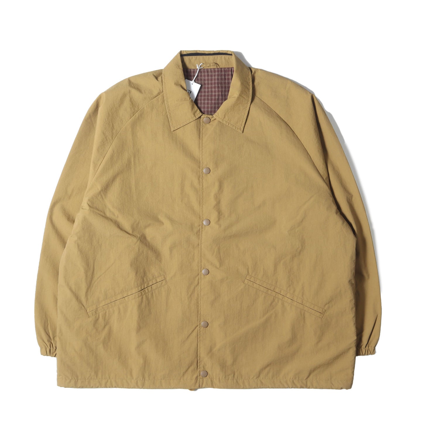 23AW INHERIT GALLERY限定 裏地チェック コーチジャケット(CHECK LINING COACH JKT)