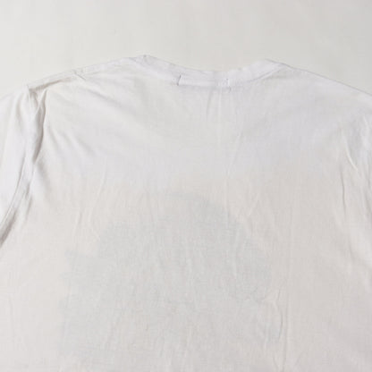 スカル&フラワー グラフィック Tシャツ