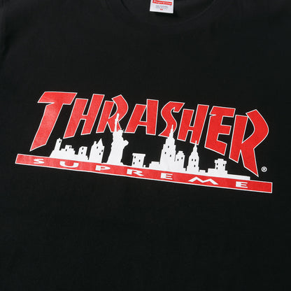 21AW ×THRASHER マンハッタン・スカイライン Tシャツ(Skyline Tee)