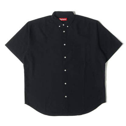 24SS ルーズフィット オックスフォード ボタンダウン 半袖シャツ(Loose Fit S/S Oxford Shirt)