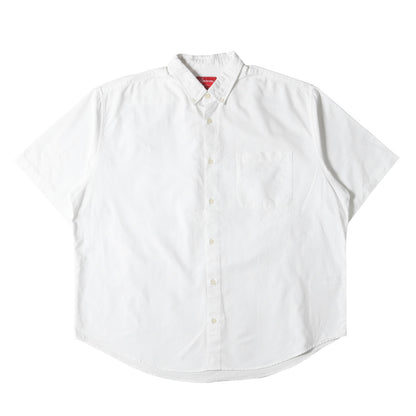 23SS ルーズフィット オックスフォード ボタンダウン 半袖シャツ(Loose Fit S/S Oxford Shirt)